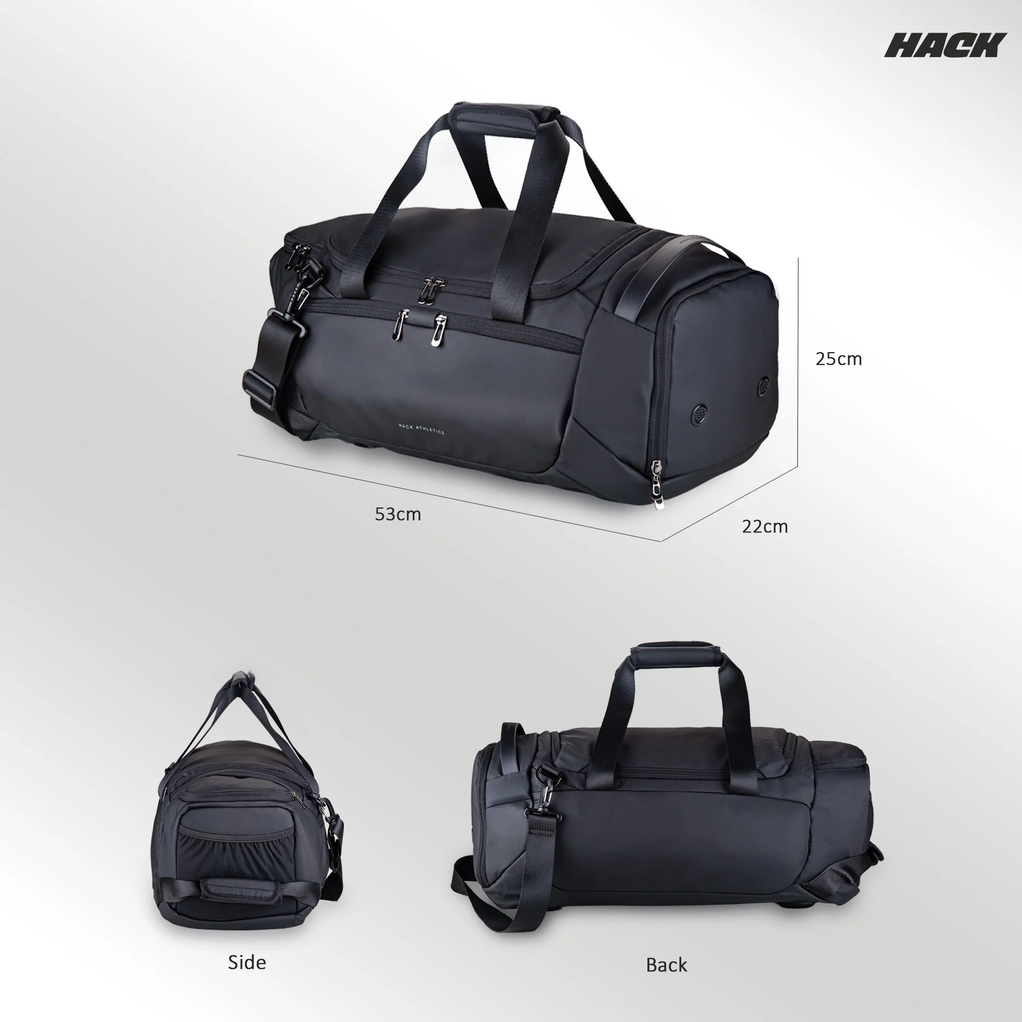 Hack Athletics 30L Duffle Gym Bag - Image 7