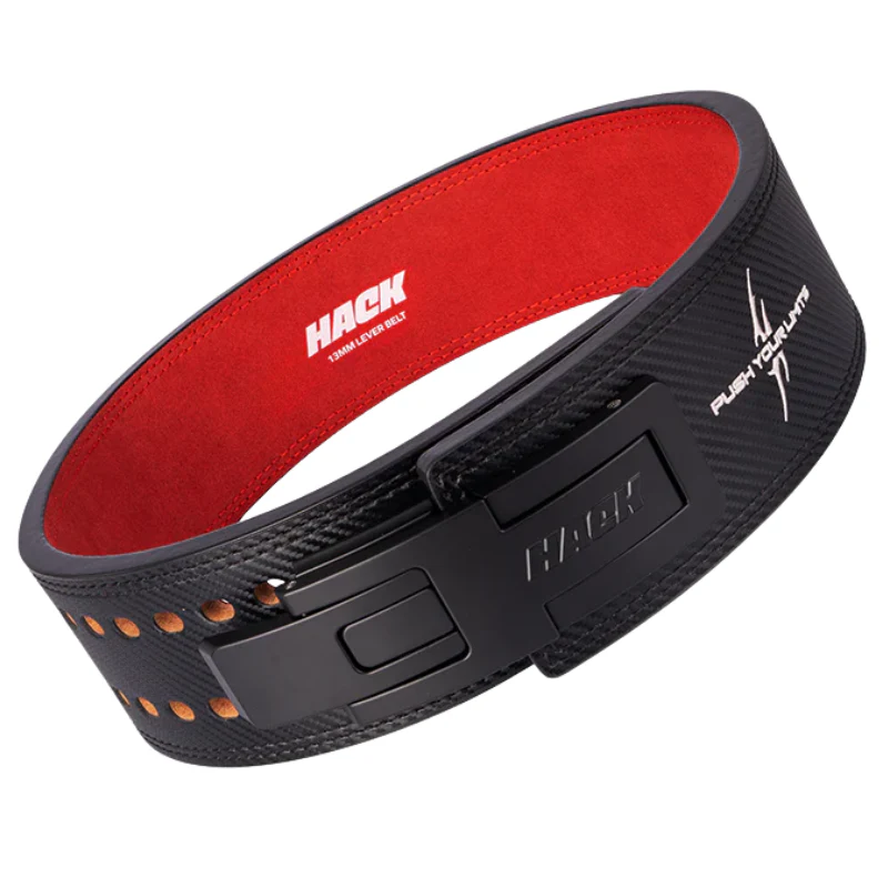 Hack Athletics Premium 13mm Lever Belt Carbon Fiber (4 Claw)