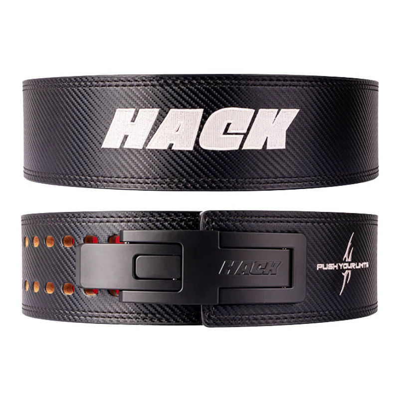 Hack Athletics Premium 13mm Lever Belt Carbon Fiber (4 Claw) - Image 3