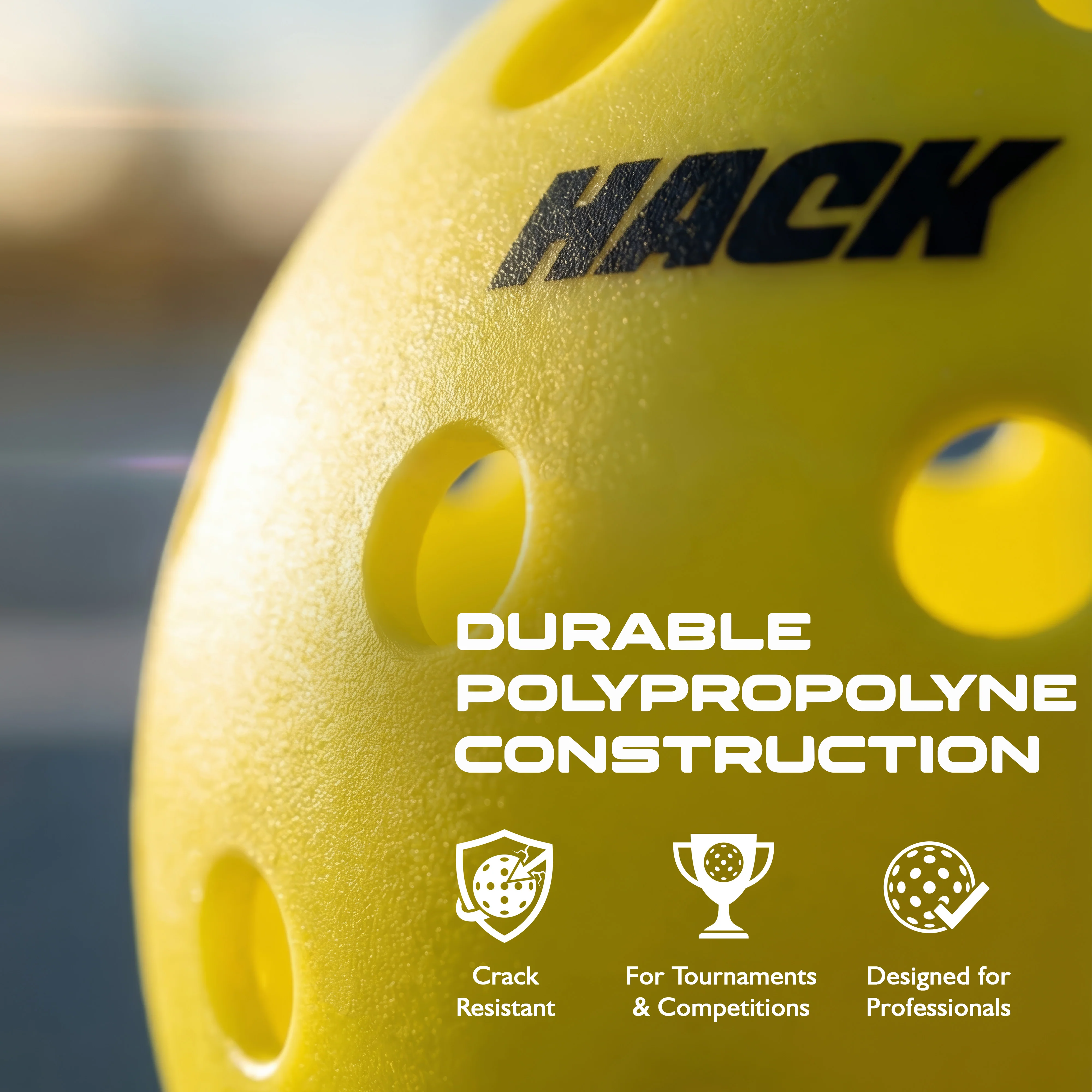 Hack Athletics Rapid Pro Pickleball - 40 holes - Image 3